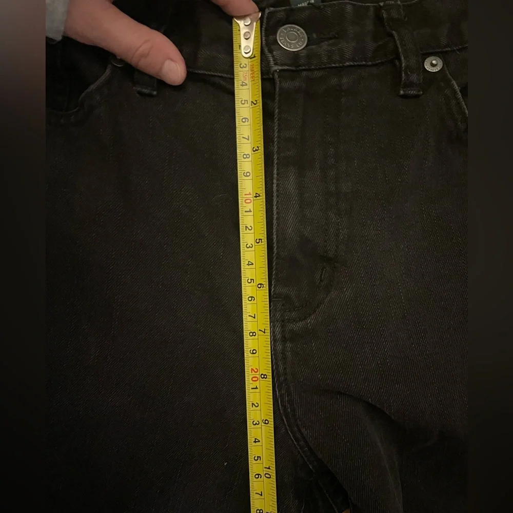 Lauren Ralph Lauren‎ Black Denim Bootcut Jeans Size 10